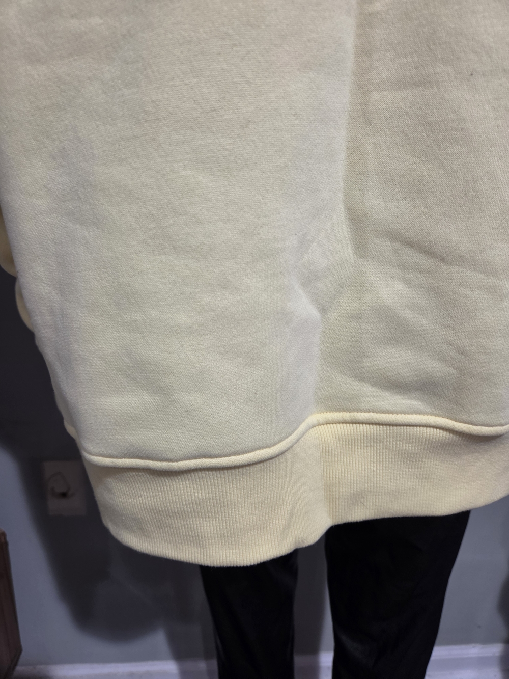 Wilo The Label Wellness Oversized Crewneck Sweatshirt Yellow Blue L - Picture 13 of 16